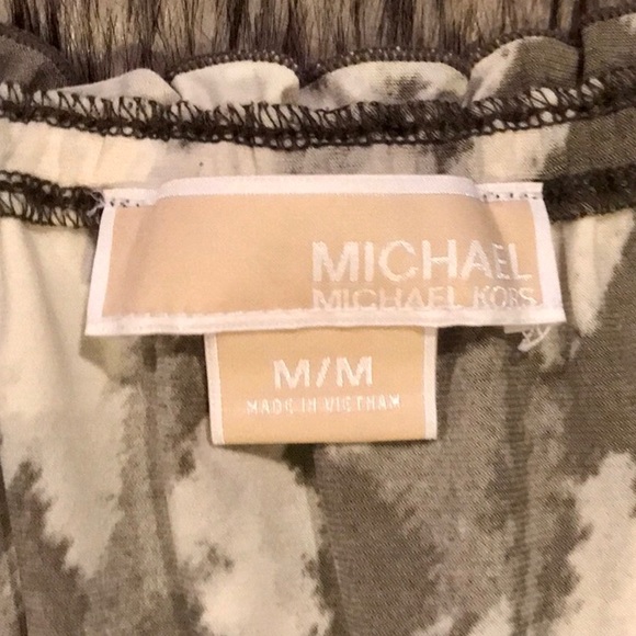 Michael Kors Olive and Grey Dress - Picture 8 of 8